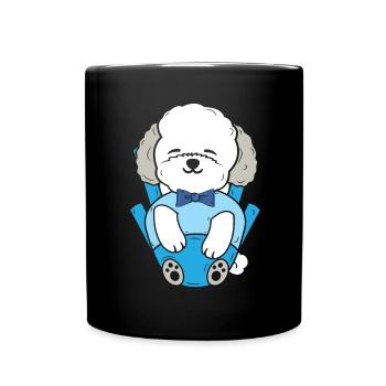 Bichon Frise Dog Lover Dog Breeder chiot Pfo - Mug uni - noir - Devant