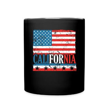 CA Rules États-Unis État d’Amérique Californie Californie - Mug uni - noir - Devant
