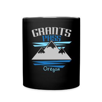 Grants Pass Oregon États-Unis État d’Amérique Oregonian - Mug uni - noir - Devant