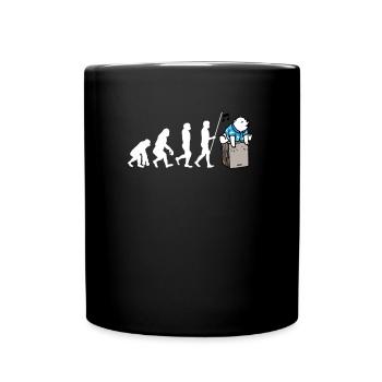 Cajon Box Drum Instrument Peruvian Cajon - Full Colour Mug - black - Front