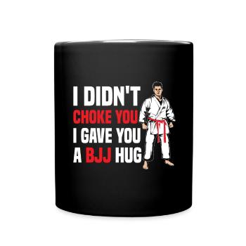 Martial Arts BJJ Brazilian Jiu Jitsu - Tasse einfarbig - Schwarz - Vorne