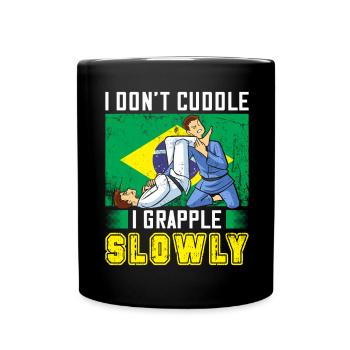 Martial Arts BJJ Brazilian Jiu Jitsu - Tasse einfarbig - Schwarz - Vorne