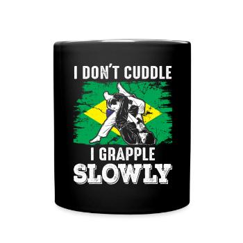 Martial Arts BJJ Brazilian Jiu Jitsu - Tasse einfarbig - Schwarz - Vorne