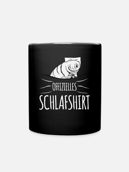 Tardigrade Schlafshirt Tardigrades - Tasse einfarbig - Schwarz