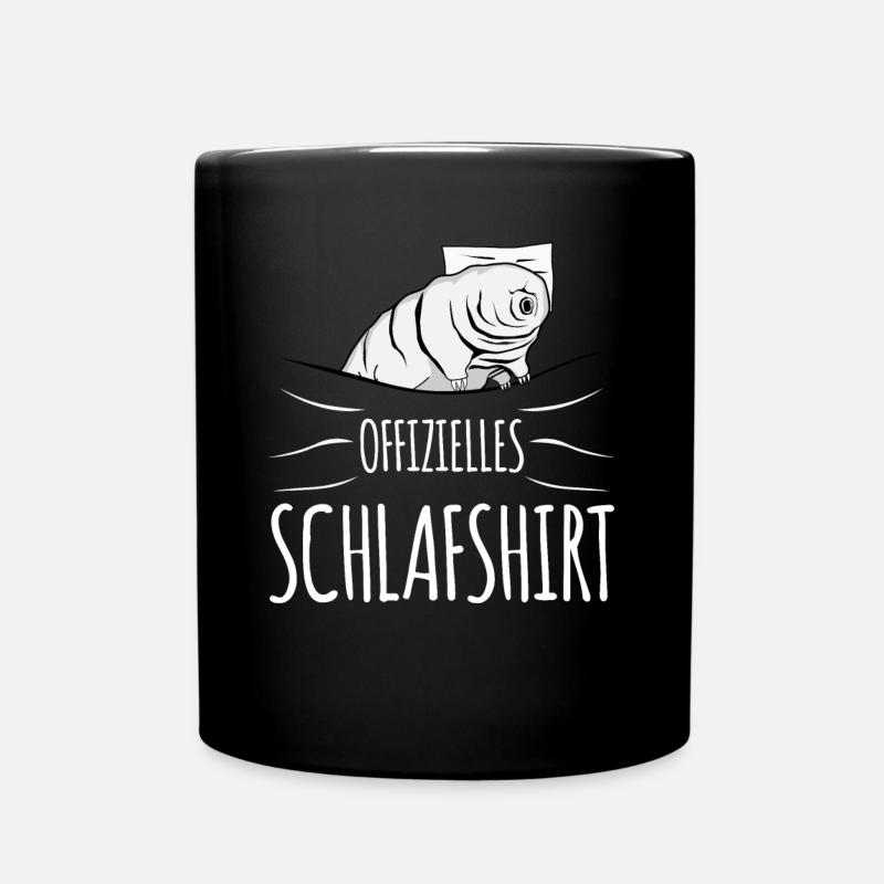 Tardigrade Schlafshirt Tardigrades - Tasse einfarbig - Schwarz