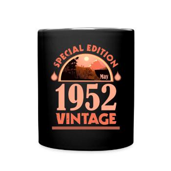May 1952 Birthday Gift Special Edition - Full Colour Mug - black - Front
