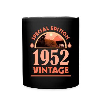 July 1952 Birthday Gift Special Edition - Full Colour Mug - black - Front
