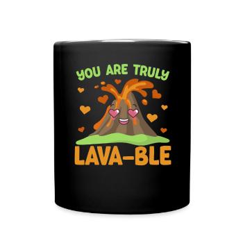 You are truly adorable geology volcanologist - Full Colour Mug - black - Front