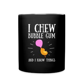 Bubble Gum Gumball Sweet Candy Machine Bubblegum - Mug uni - noir - Devant