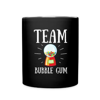 Bubble Gum Gumball Sweet Candy Machine Bubblegum - Mug uni - noir - Devant