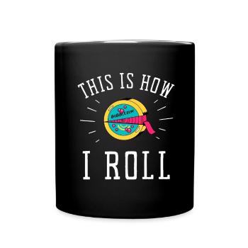 Bubble Gum Gumball Sweet Candy Machine Bubblegum - Mug uni - noir - Devant
