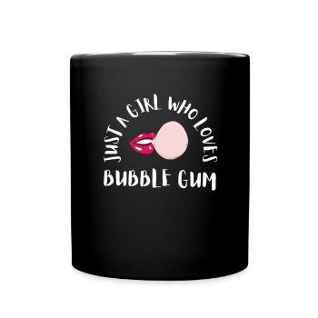 Bubble Gum Gumball Sweet Candy Machine Bubblegum - Mug uni - noir - Devant
