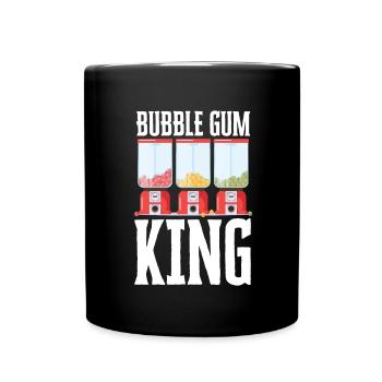 Bubble Gum Gumball Sweet Candy Machine Bubblegum - Mug uni - noir - Devant