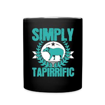 Einfach tapirhaft Wildtier Tierpfleger Tapir - Tasse einfarbig - Schwarz - Vorne