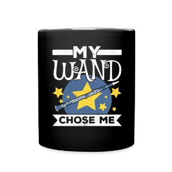 Mon staff m’a choisi clarinettiste Musi - Mug uni - noir - Devant