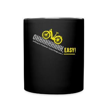 E-Bike E-Bike Ride Bike Bike Lovers Bicyclefa - Full Colour Mug - black - Front