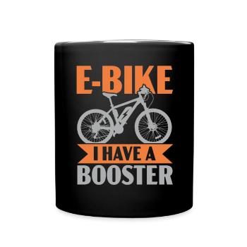 E-Bike J’ai un Booster Electric Bike Ride - Mug uni - noir - Devant