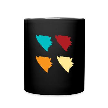 Bosnie Burek Bosnie-Herzégovine patriotique - Mug uni - noir - Devant