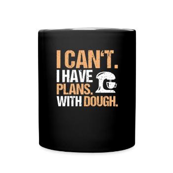 Baker Baking Baker Bakery Baking - Full Colour Mug - black - Front