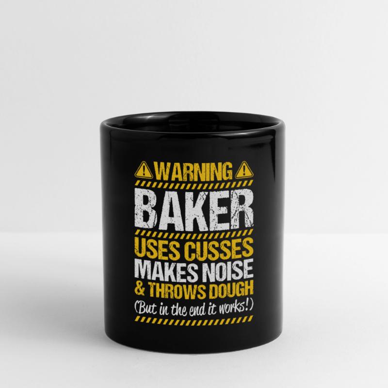 Baker Baking Baker Bakery Baking Full Colour Mug