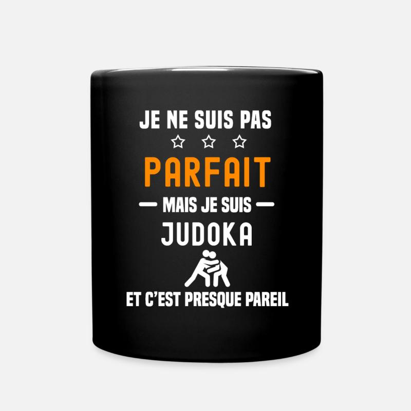 judo pas parfait mais judoka - Mug uni - noir