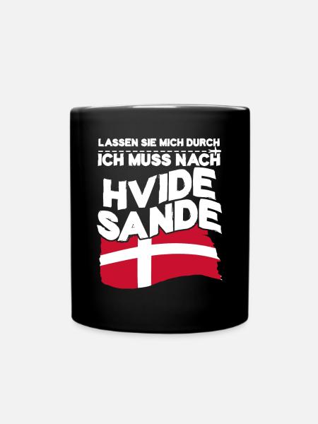 Hvide Sande Ringkøbing Fjord - Tasse einfarbig - Schwarz