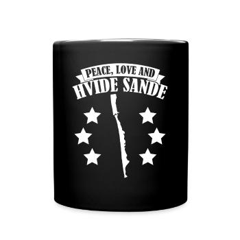 Hvide Sande Urlaub Holmsland Klit - Tasse einfarbig - Schwarz - Vorne