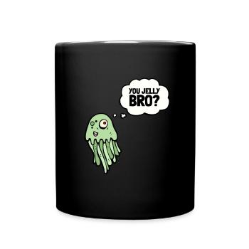 Jelly Fish Medusozoa Marine Biologist Ocean - Tasse einfarbig - Schwarz - Vorne