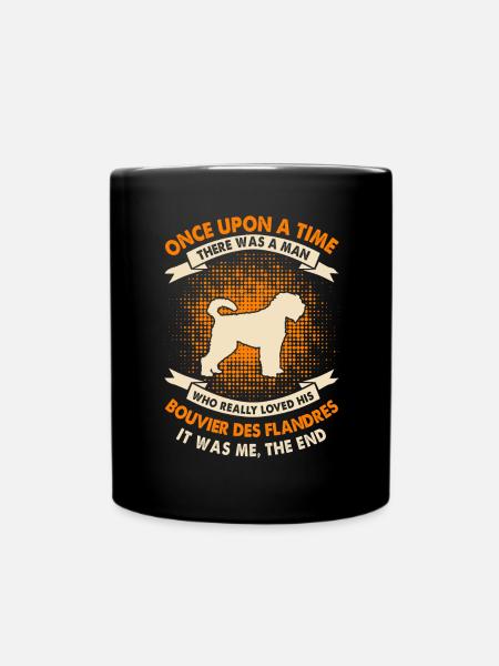 Une fois - Bouvier Des Flandres - Mug uni - noir