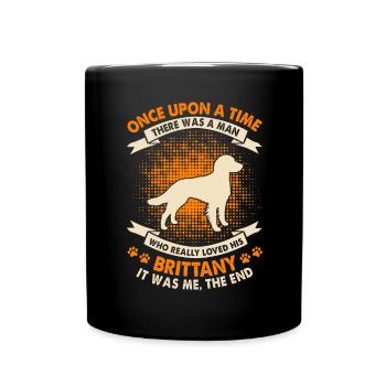 Es War Einmal - Bretagne - Tasse einfarbig - Schwarz - Vorne