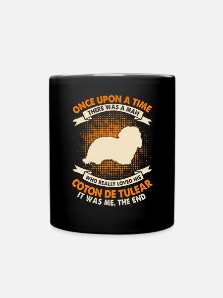 Une fois - Coton De Tuléar - Mug uni - noir