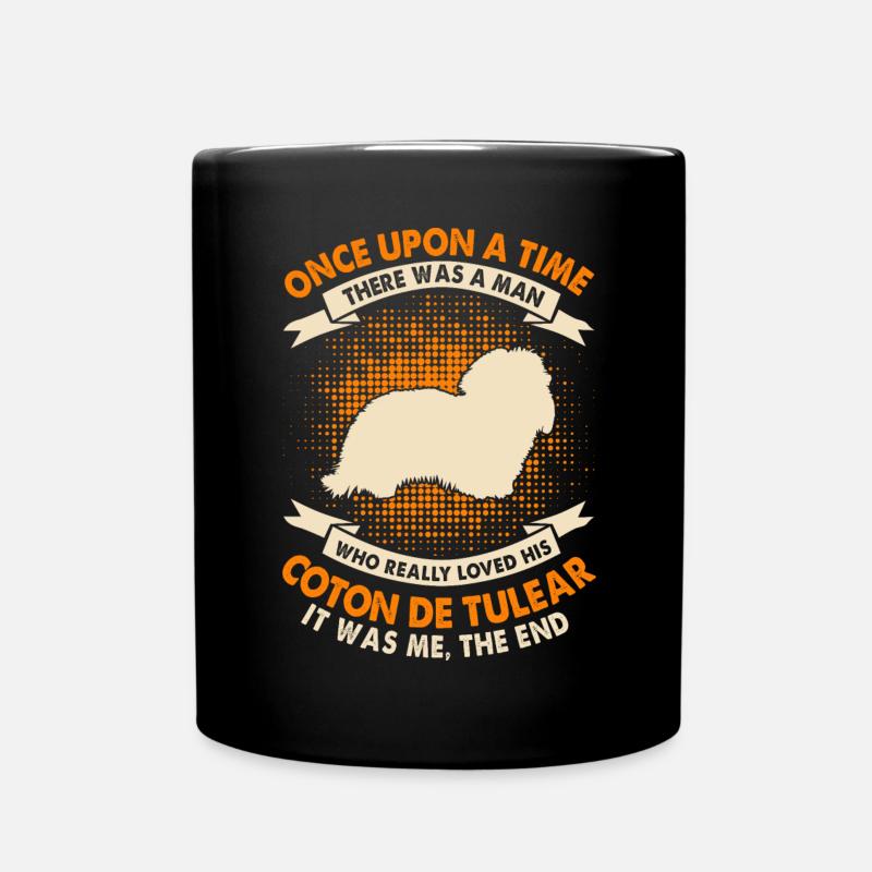 Une fois - Coton De Tuléar - Mug uni - noir