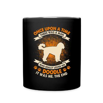 Il était une fois - griffonnages - Mug uni - noir - Devant
