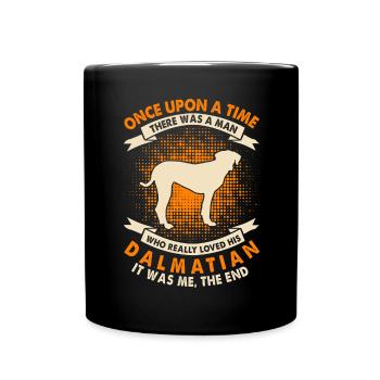 Il était une fois - Dalmatiens - Mug uni - noir - Devant