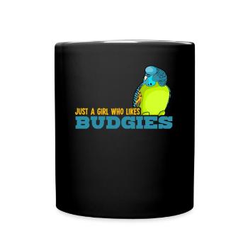 Perruche Fille Perruche Perruche - Mug uni - noir - Devant