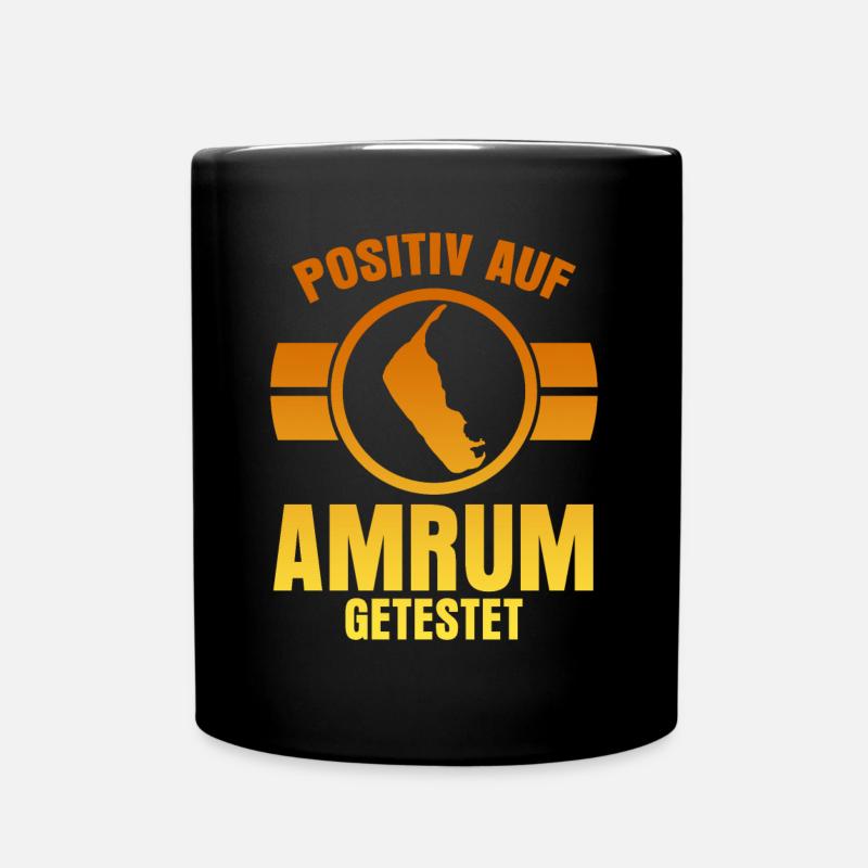 Amrum - Tasse einfarbig - Schwarz