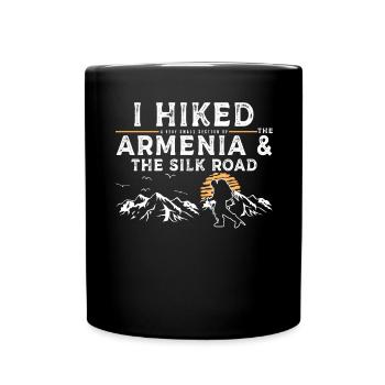 Randonnée - L’Arménie et la Route de la Soie - Mug uni - noir - Devant