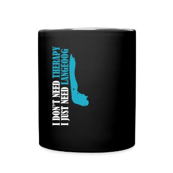 Langeoog Therapy - Full Colour Mug - black - Front