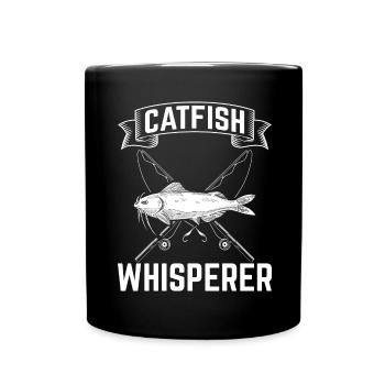Catfish Whisperer - Wels Catfish Hunter - Tasse einfarbig - Schwarz - Vorne