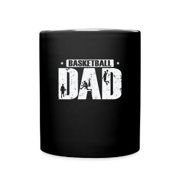 Basketball Dad Ballsport America États-Unis - Mug uni - noir - Devant