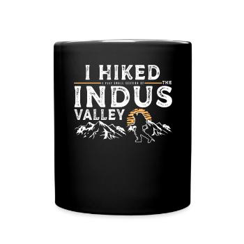 Randonnée - Vallée de l’Indus - Mug uni - noir - Devant