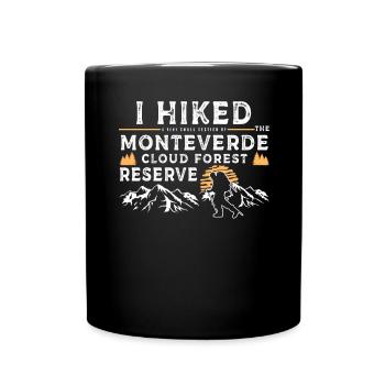 Hiked - Monteverde Cloud Forest Reserve - Full Colour Mug - black - Front