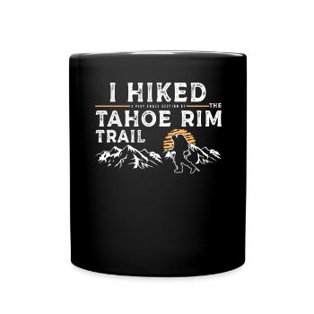 Randonnée pédestre - Tahoe Rim Trails - Mug uni - noir - Devant