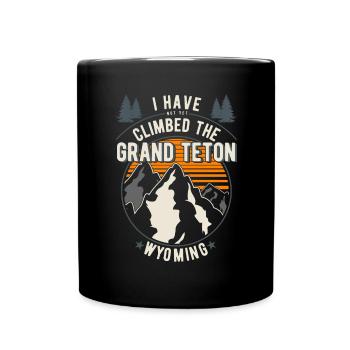 Randonneurs - Grimpeurs - Randonnée Grand Teton - Mug uni - noir - Devant