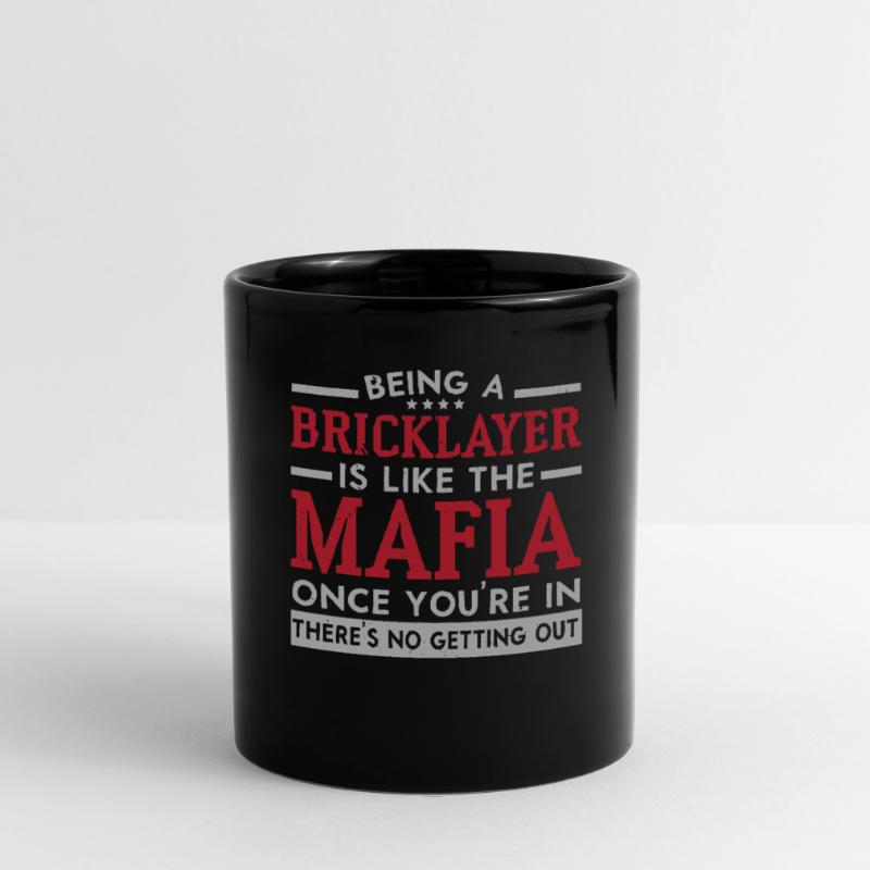 Construction Mason Profession Bricklayer Full Colour Mug