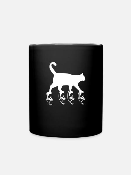 Échasses Carnaval Promenade sur pilotis Jour Échassier - Mug uni - noir