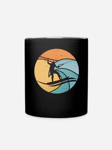 Ski nautique Sports nautiques Ski nautique Ski nautique - Mug uni - noir