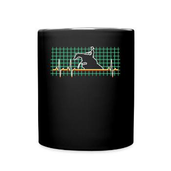 Reining Dressage ECG Western Riding - Mug uni - noir - Devant