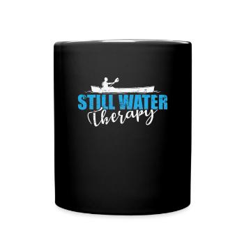 Still Water Therapy Kayak Pédalo - Mug uni - noir - Devant