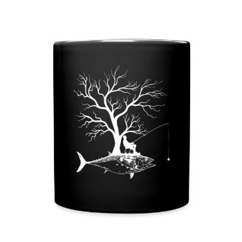 Graphic Tree - Fish False Albacore - Full Colour Mug - black - Front